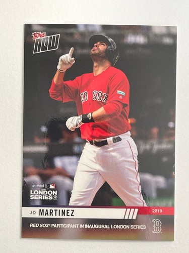 2019 Topps Now LS-4 J.D. Martinez