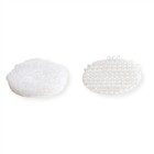 VELCRO® Klettpunkte Selbstklebend, Haken & Flausch 16mm x 16 sets Weiß