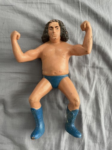 ANDRE THE GIANT Long Hair WWF LJN 1984 Titan Sport...