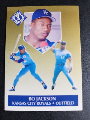 BO JACKSON 1991 FLEER ULTRA TEAM #6 KANSAS CITY ROYALS INSERT MLB BASEBALL CARD
