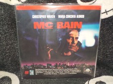 Mc Bain Laserdisc LD Christopher Walken Michael Ironside Free Ship 50