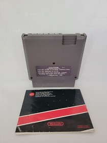 Super Mario Bros / Duck Hunt Nintendo NES Authentic Tested With Manual