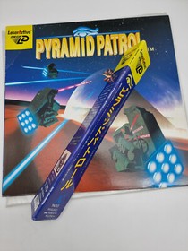 Pyramid Patrol Mega LD Laseractive Pioneer Japan Version Used Tested