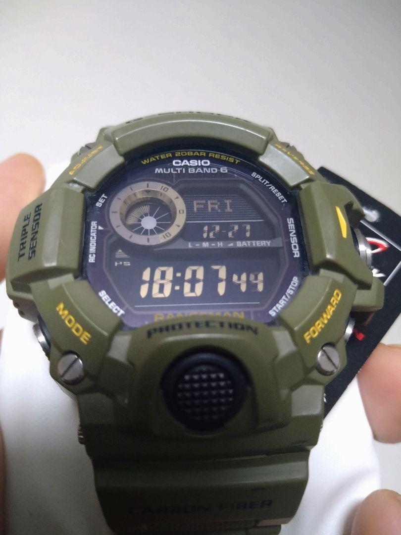CASIO G-SHOCK Rangeman Men's Watch Khaki GW-9400J-3JF Round CASIO G-SHOCK Rangeman Men's Watch Khaki GW-9400J-3JF Round