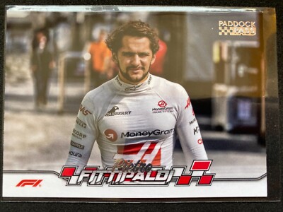 2024 TOPPS Paddock Pass Formula 1 Racing 30 Pietro Fittipaldi (Haas- Reserve)