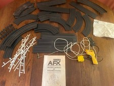Aurora Slot Cars Track Lot / Curved / Strait / Parts / 1970s Toys