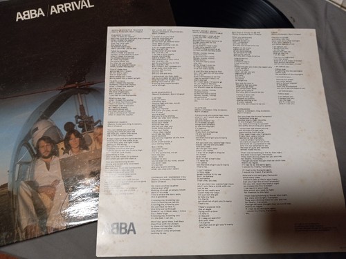 ABBA Arrival Rare Australian press w/ Fernando & poster (1976) laminated - Picture 5 of 6