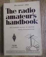1951 Radio Amateur's Handbook 28th Edition 1951 Published by ARRL - Ham Radio