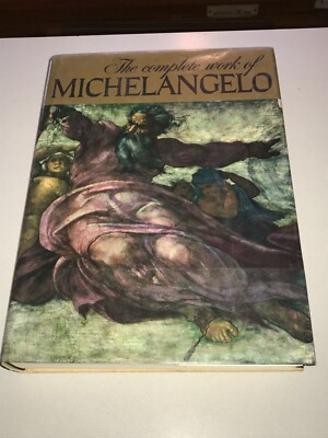 The Complete Work Of Michelangelo by Reynal & Company Huge Coffee