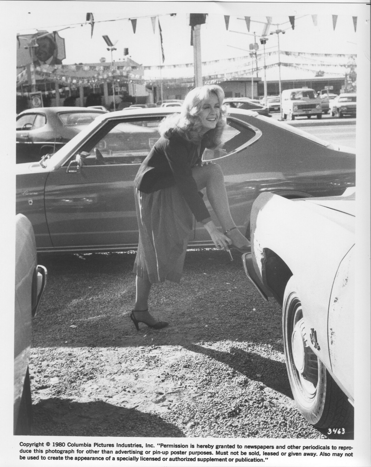 USED CARS original movie 1980 publicity lobby photo Sexy DEBORAH HARMON