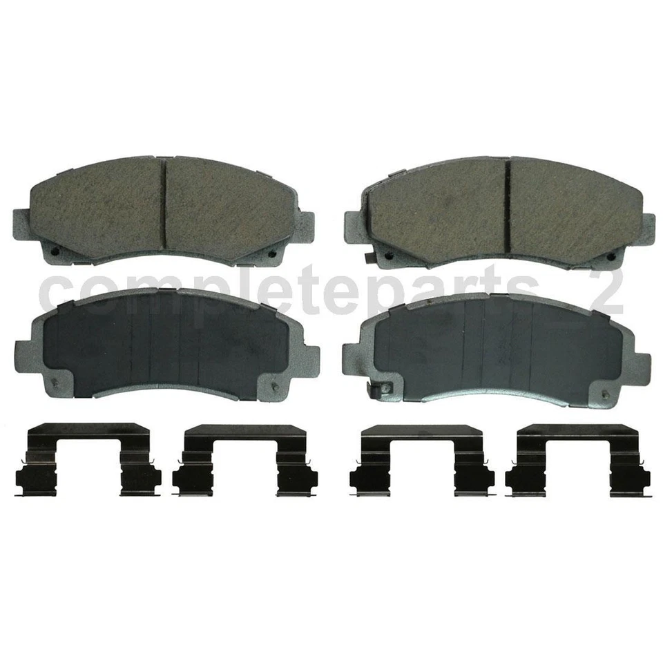 Juego de 2 pastillas de freno delanteras traseras zapatas de freno de estacionamiento para Honda Ridgeline 3,5 L Foto 4 de 4