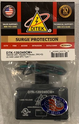 Ditek DTK-120/240CM+ Surge Protection