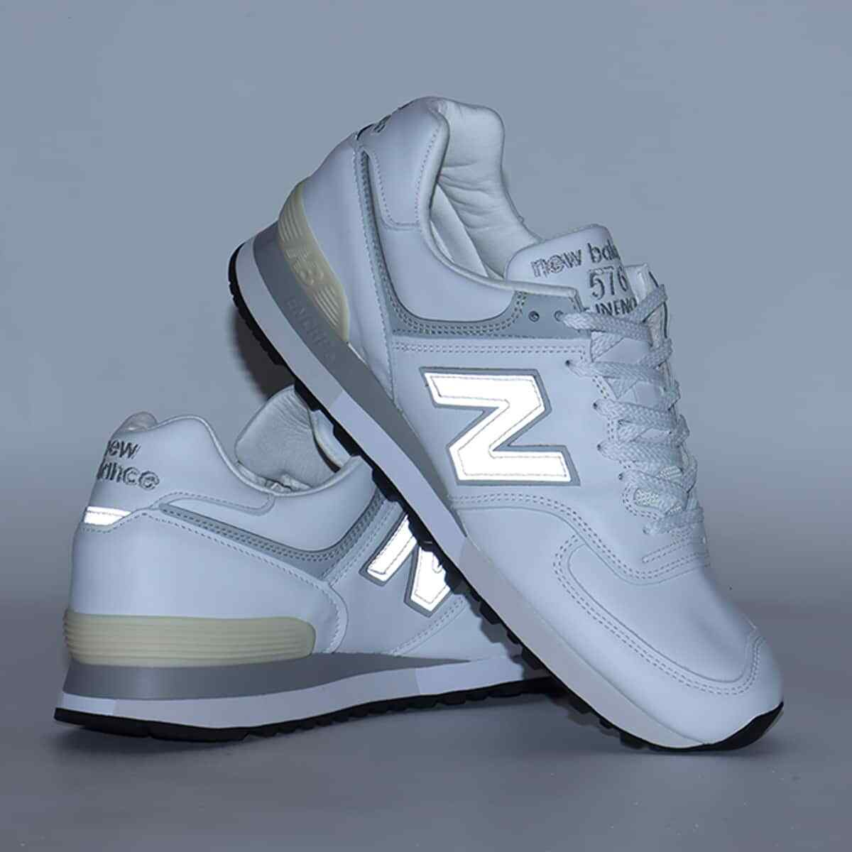 New Balance 576 ホワイト 6.5 US 箱付き New Balance 576 'White' OU576WSI