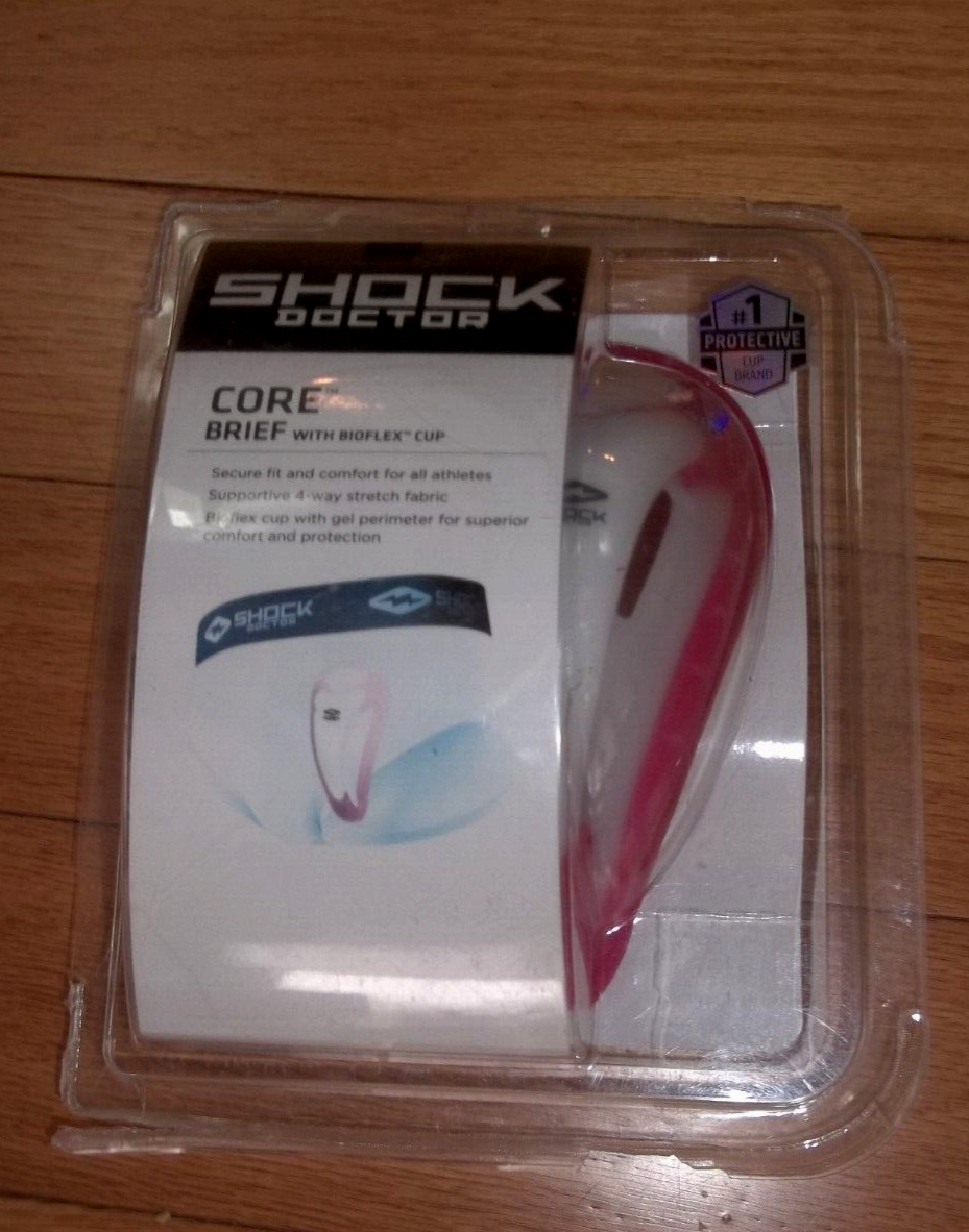 Shock Doctor Core Brief With Bioflex Cup Boy's Waist Size S (22-24) Cup Size (S)