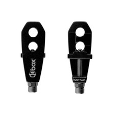 BOX TWO Chain Tensioners BMX PAIR BLACK