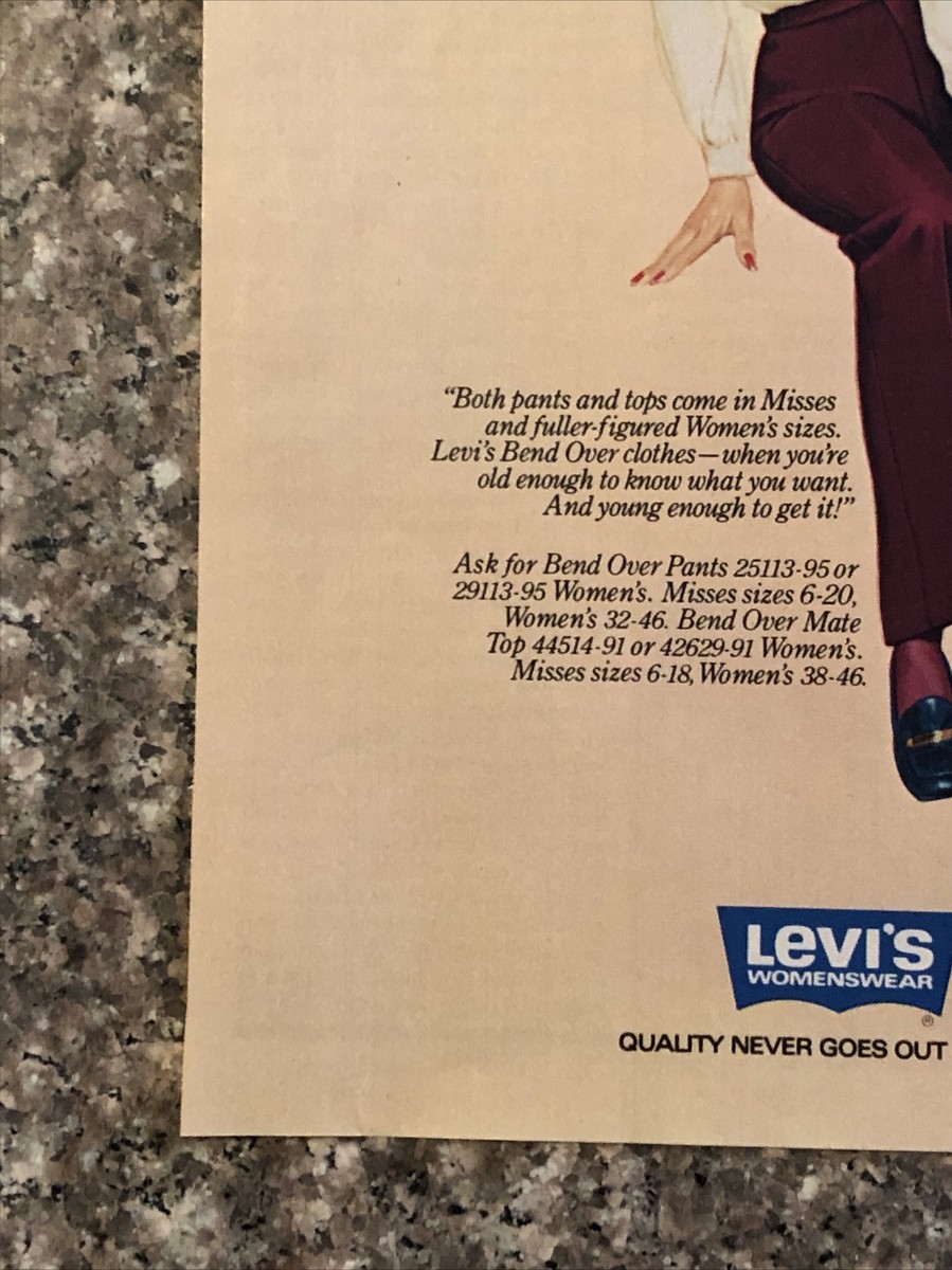 Levi‘s ポスター levi-s-shows-her-best-side-