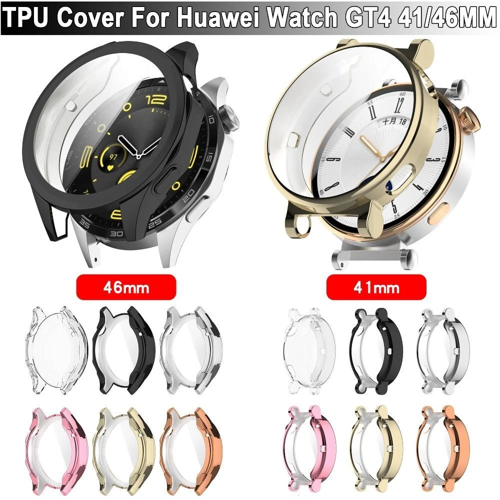 Bumper Screen Protector Protective Shell for Huawei Watch GT 4 41 46mm