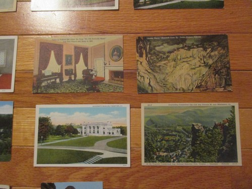 Kentucky KY Postcard lot of 48 cards Linen Pre Linen Postcards lot 85 - Picture 9 of 13
