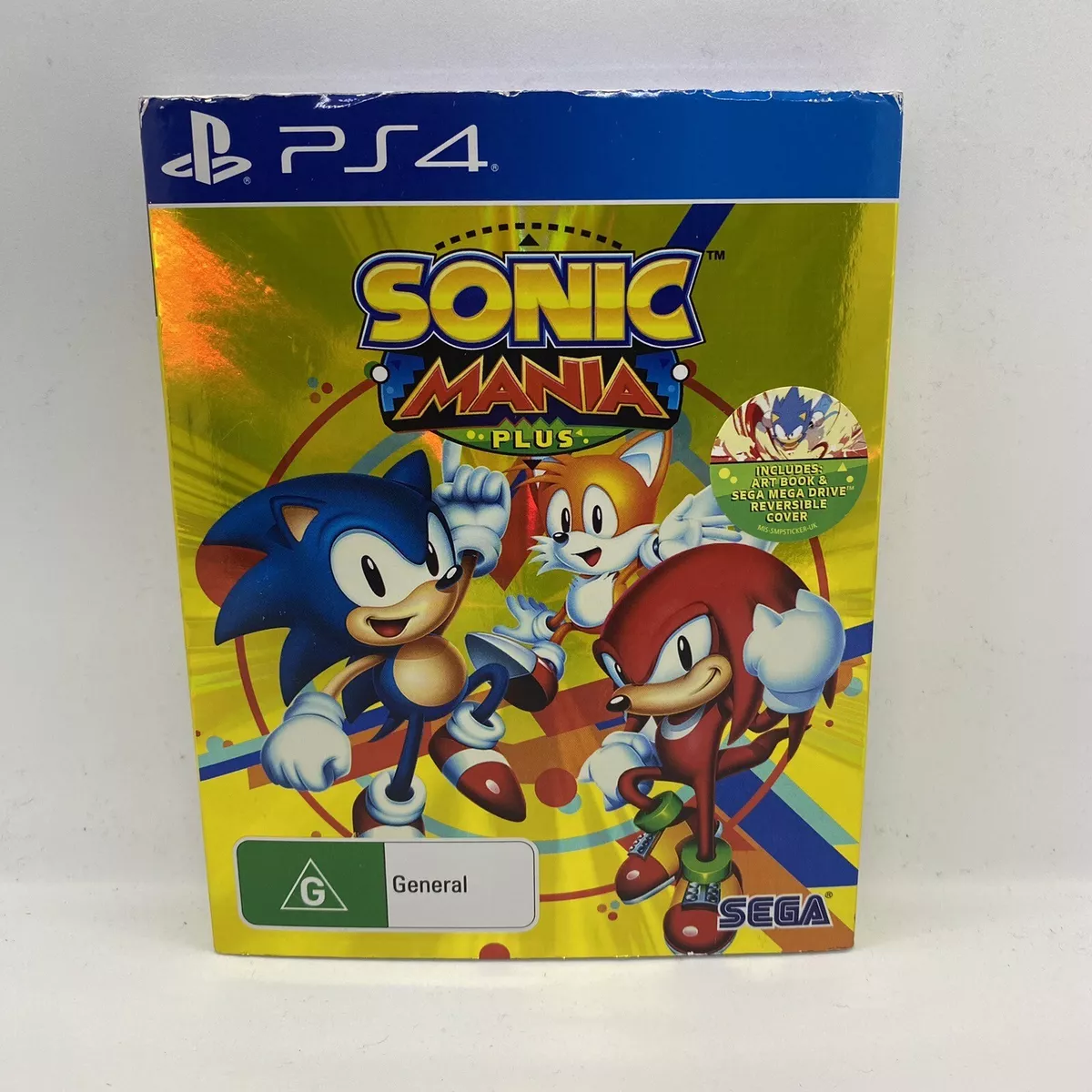 Sonic Mania Plus (with ART BOOK) PS4 Playstation 4 Brand New Sealed  10086632286