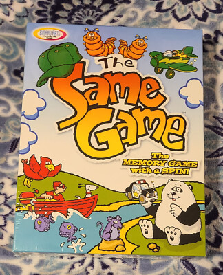 The Same Game The Memory Game With A Spin! From Binary Arts 2002  New 5 Years+++
