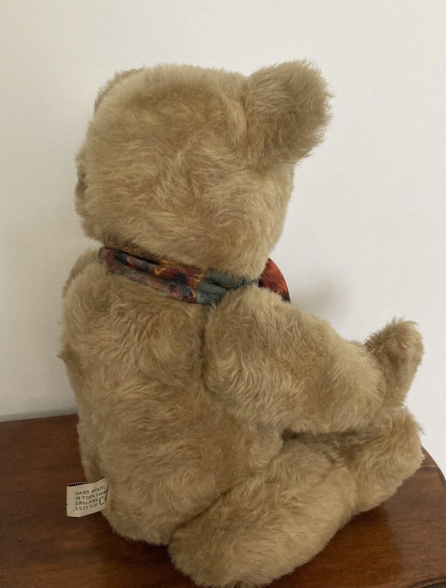 Vintage Big Softies Teddy Bear 17” Tall Made in Yorkshire, England