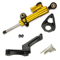 LenkungsdäMpfer Mit Anbaukit FüR Suzuki GSXR600 GSXR750 K4-K5 2004-2005 Gold