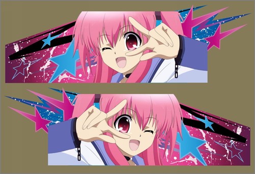 Autocollant sticker couleur couleur anime livrée manga autocollant graphique personnalisé pour voiture - Photo 4/6