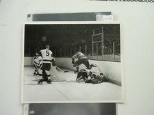 1962 ORIGINAL MEDIA HOCKEY DAVID BIER  HENRI RICHARD VS GORDIE HOWE DOUG BENTLEY