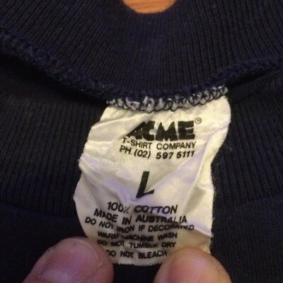 Vintage 1989 U2 Love Comes to Town tour t shirt L 80s single