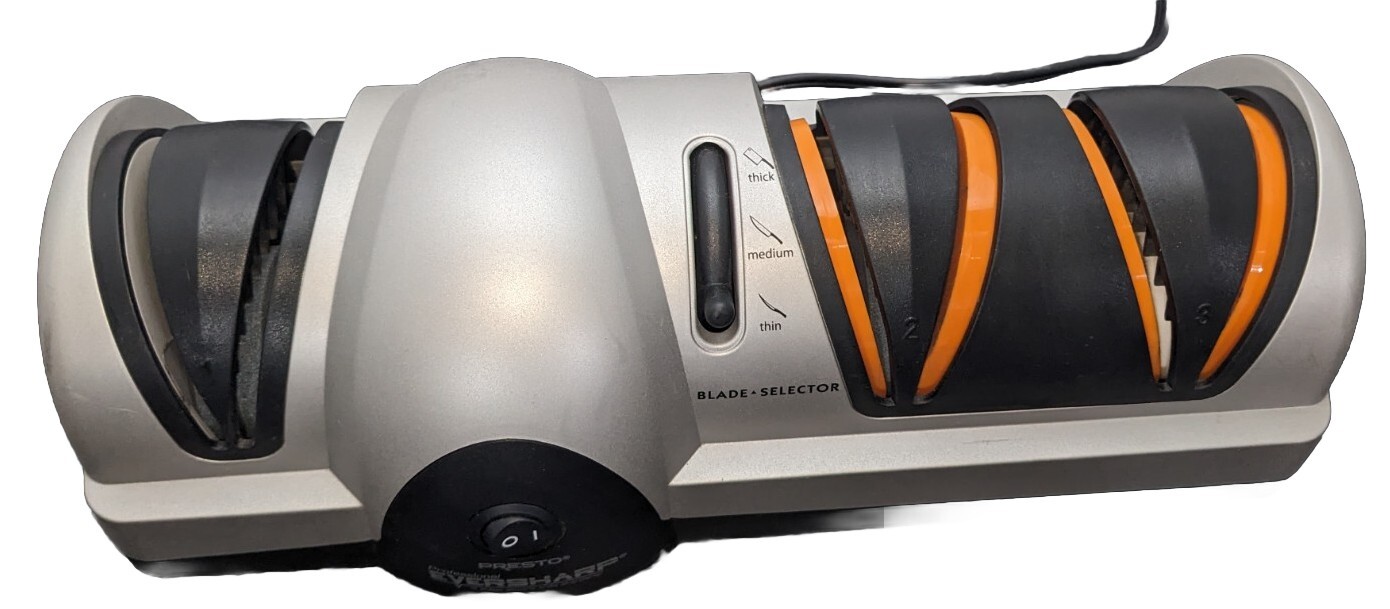Presto Professional EverSharp 3 Stage Electric Knife Sharpener Model