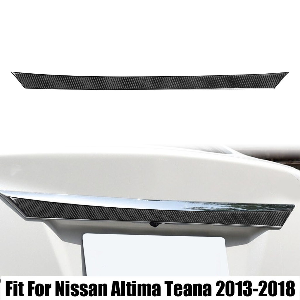 2013-2018 Nissan Altima Teana Real Carbon Fiber Trunk Trim