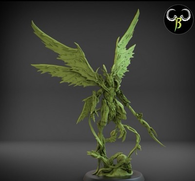 Wood Elf Fairy King Fantasy Tabletop Miniature Elf Wood Monster Hero