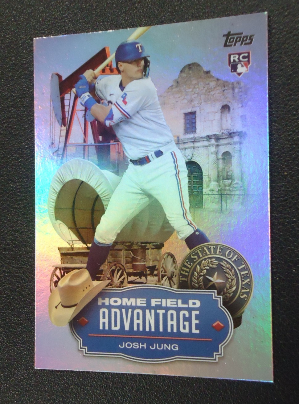 Josh Jung 2023 TOPPS HOME FIELD ADVANTAGE ROOKIE Card #HA16