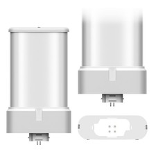 5.8 In. Flat Quad Gx10q4 4pin Led Type A Plug Play Replacement For 27w Cfml27w