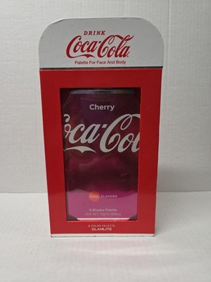 GLAMLITE X COCA-COLA CHERRY PALETTE - Limited Edition - NEW IN BOX!!! 
