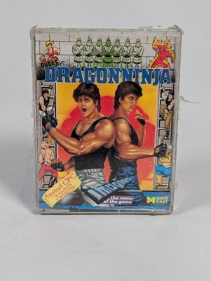 Bad Dudes Vs. Dragon Ninja Amstrad CPC 464/664/6128 Kassette Retro Spiel SEALED