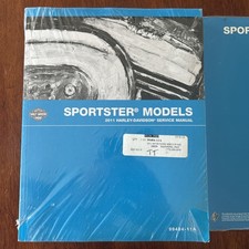 Harley Davidson 2011 Service Manuals And Parts Manual. Sportster Models.