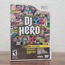 DJ Hero (Wii, 2009) Complete CIB