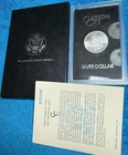1882-CC GSA Carson City Morgan silver dollar. Frosty BU with box & paper. #ukr