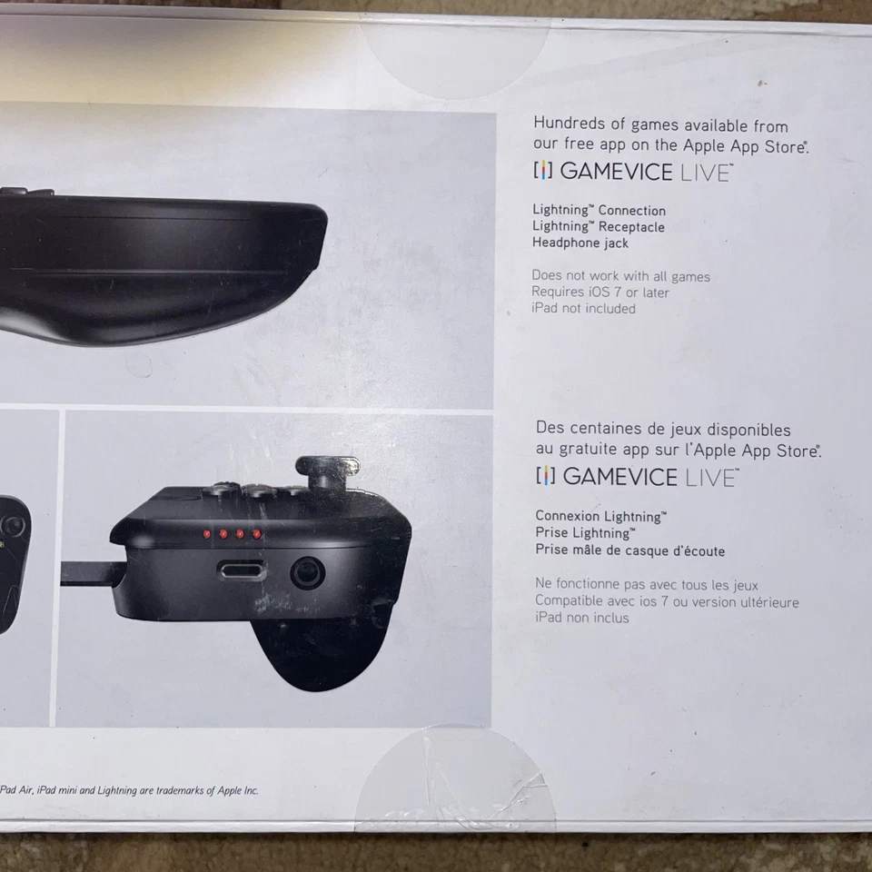 GAMEVICE GV150 Gaming Controller Attachment for iPad 9.7”/Air/Air2 NEW - Image 3 of 3