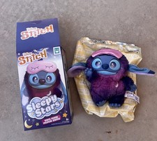 Disney Stitch Sleepy Stars Vinyl Plush Stuffed Toy Key Chain Sleeping Mask Doll