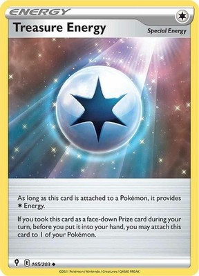 Treasure Energy [SWSH07 - 165/203] SWSH07: Evolving Skies NM