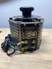 Superior Electric 1126 Powerstat Variable Autotransformer 120V 15A 0-135v Works
