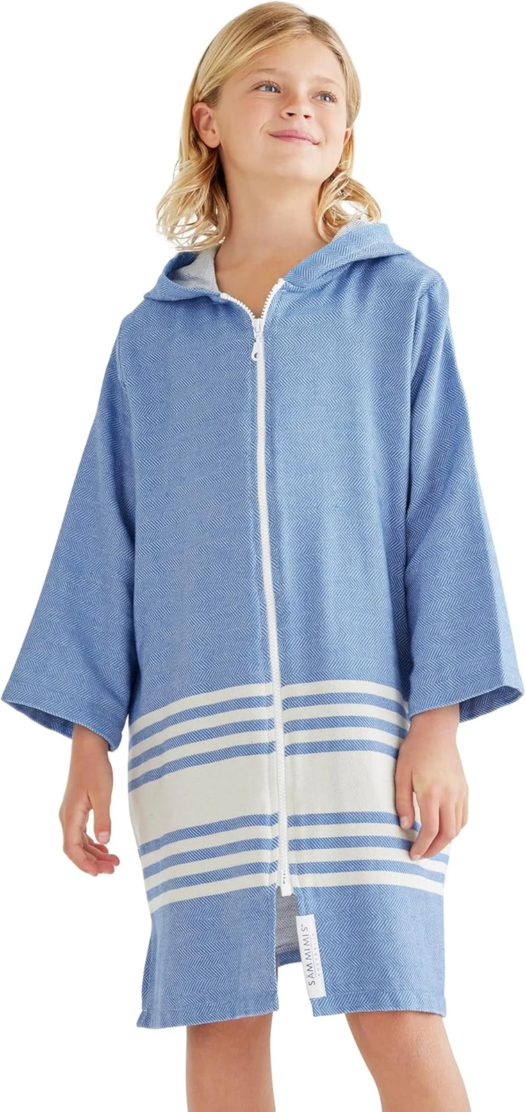 Cozy Kids Bathrobe & Hooded Towels - Lightweight Turkish Towels with Pockets
Opens in a new window o