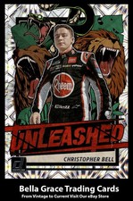 2023 Panini Donruss Racing Christopher Bell #U10 Joe Gibbs Racing Unleashed