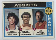1974-75 Topps Ernie DiGregorio Calvin Murphy Lenny Wilkens #149 HOF 0nr3