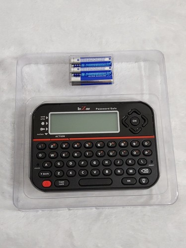 Password SAFE RecZone Electronic Organizer Identity Protect Vault - New Open Box - Afbeelding 7 van 14