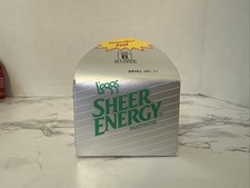 VTG L eggs Sheer Energy All Sheer Pantyhose Size B Suntan NIB NOS