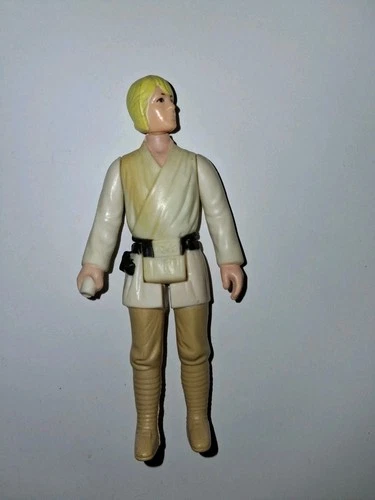 PRE OWNED VINTAGE 1977 KENNER LUKE SKYWALKER FARMBOY FIGURE W/WEAR