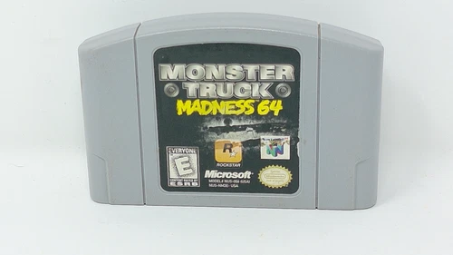 Monster Truck Madness 64 (Nintendo 64, 1999) - Authentic & Tested